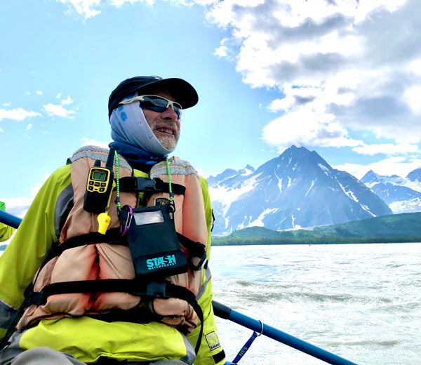 Original Waterpocket still goiing string on the Alsek River, Alaska