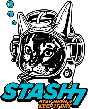 The Stash the Cat Sticker